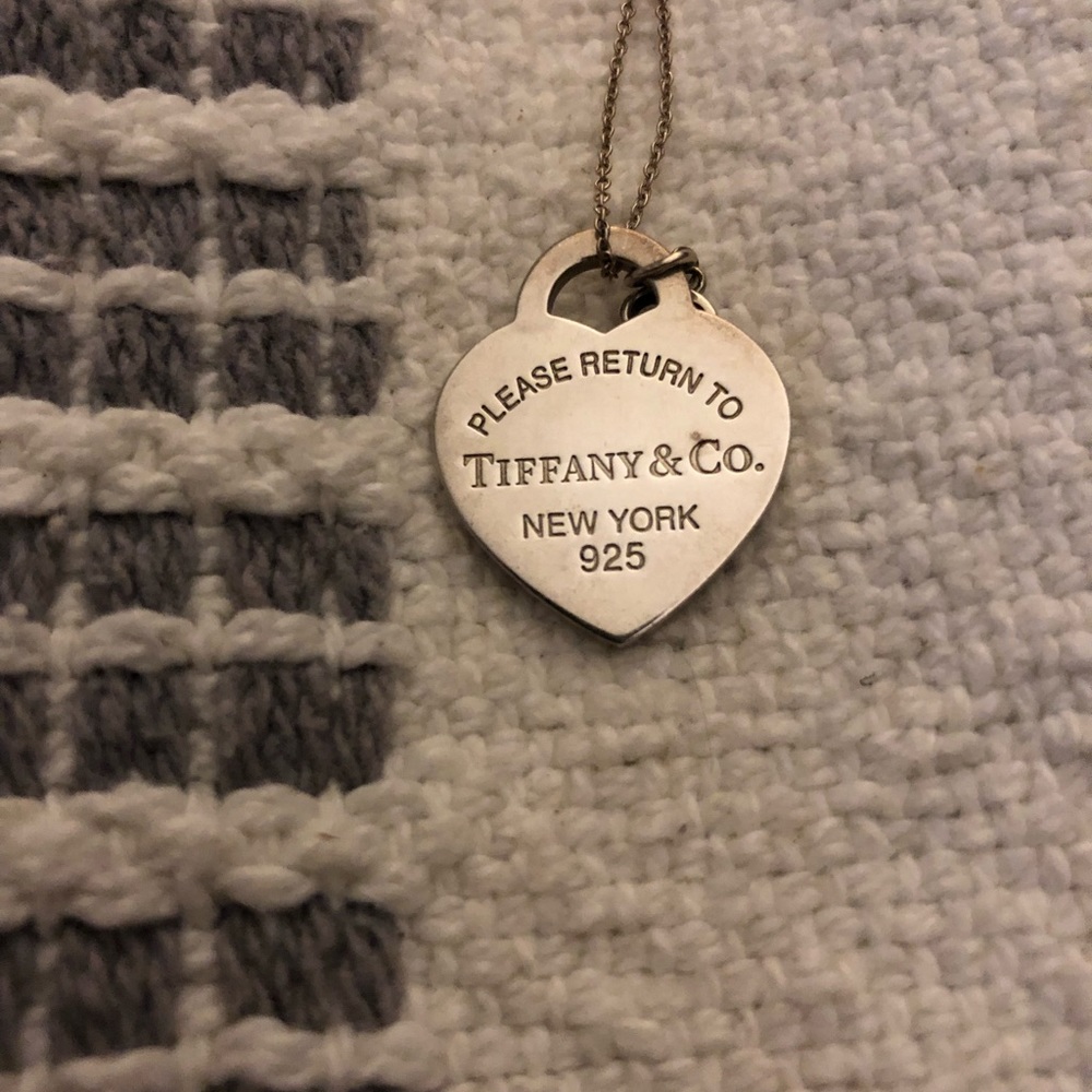 Return To Tiffany Heart Tag Pendant